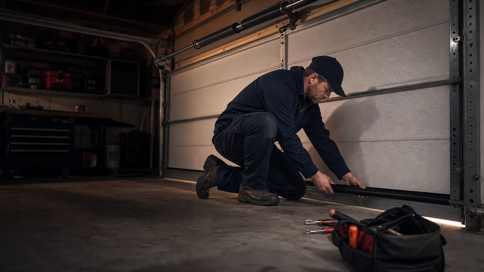 Garage door repair service in St. James Winnipeg